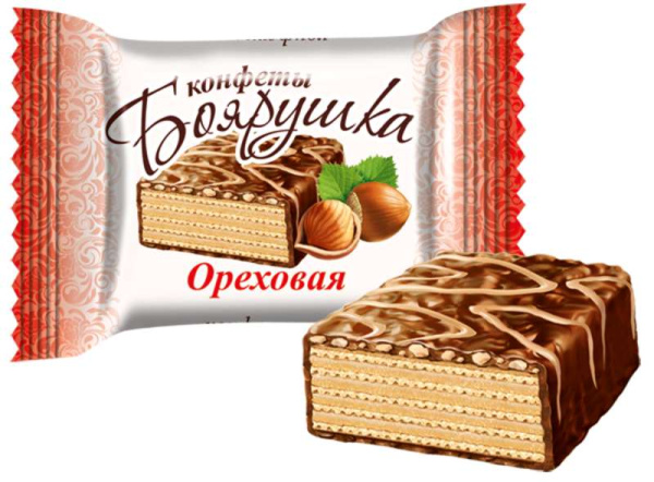 Боярушка ореховая конфеты 1кг*5 Славянка